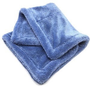 Fresh Color 40*40cm Double Twisted Car Drying Towel-B