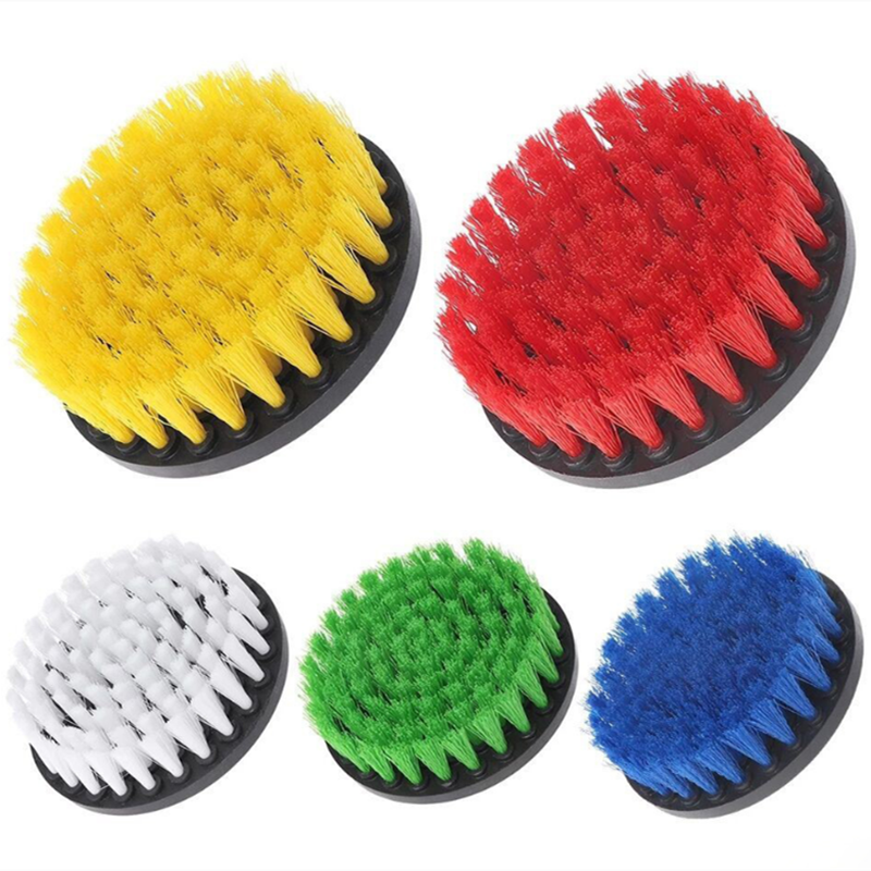 Drill Brush Set 2” 4” 5” Car Power Scrubber Brushes -B Featured Image