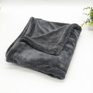 China Cheap price Car Towel Seat Covers For Grand I10 - Microfiber duo layer twisted drying towel  – Jiexu
