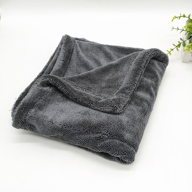 Hot New Products Dry Car With Bath Towel - Microfiber duo layer twisted drying towel  – Jiexu Featured Image