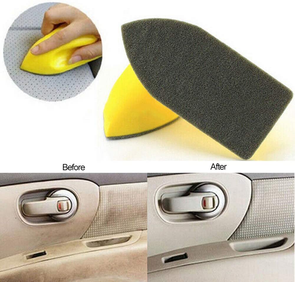 Car Seat Keeper Pad Yellow Color Car Interior Nano Cleaning Brush Featured Image