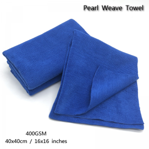The Premium Edgeless Pearl Weave Towel A