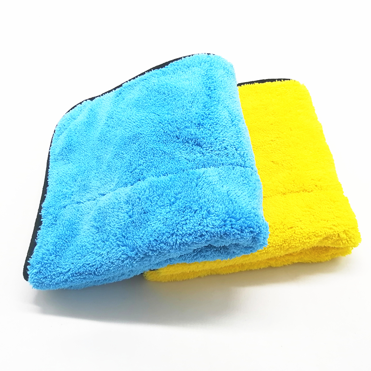 800 GSM All Purpose Auto Detailing Polishing Cloth Microfiber Car Buffing Plush Towel Featured Image