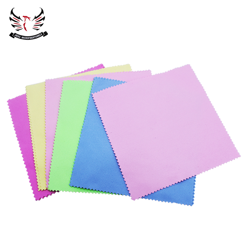 Customized Microfiber Suede Coating Towel Glass Washing Cloth-D Featured Image