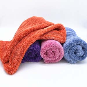 Supply OEM China Microfiber Car Drying Towel Super Absorbent Car Cleaning Towel and Double Twisted Towel