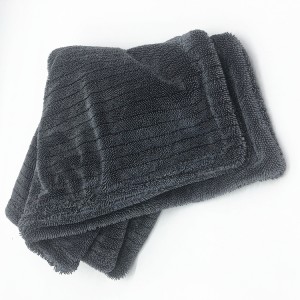 New Designed Seamless Double Twisted Loop Towel Microfiber Drying Cloth