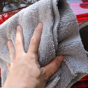 New Delivery for China 400GSM Best Car Wash Quick-Dry Towel with One Long Pile Loop and One Short Pile Loop Car Cleaning Towel