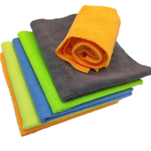 Good Wholesale Vendors Edgeless Car Towels – Auto detailing microfiber cleaning cloth ultrasonic cutting edgeless 350gsm 40*40cm-B – Jiexu
