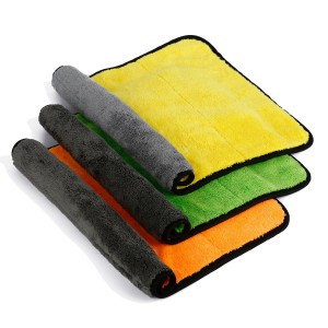 Low price for Car Towels Walmart - High GSM Ultra Plush Pile Microfiber Towel A – Jiexu