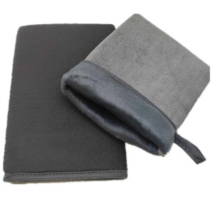 microfiber cleaning clay mitt