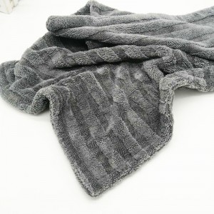 hybrid twisted drying towels, new design microfiber drying towel