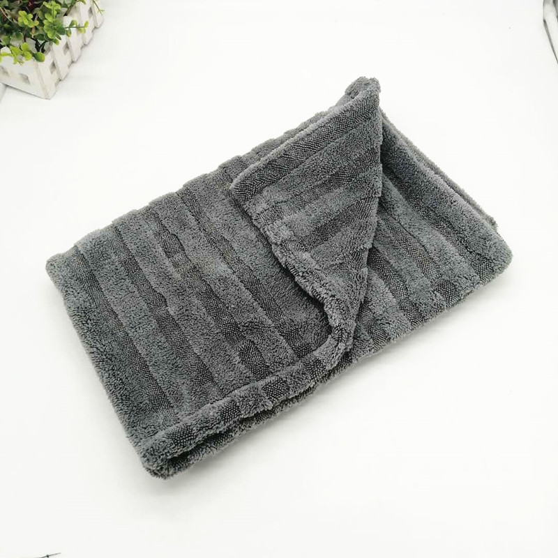 Big discounting Car Towel Online Shopping - Microfiber hybrid twisted drying towel new design water absorpiton detailing towel -c – Jiexu