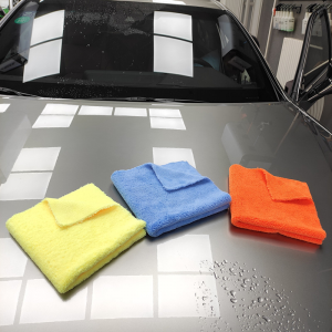 factory low price Car Wax On Towels - Polishing Clean Long/Short Plush Dual Pile Waxing Towel-D – Jiexu