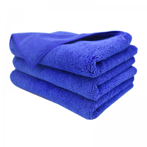 Stitching Edge Microfiber Long Short Piles Towel Car Polishing Cloth-B