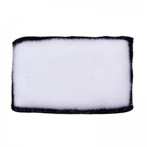 factory Outlet 13*8cm microfiber car wax applicator pad Interior Scrubbing Sponge-E