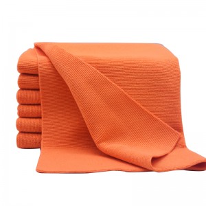 Factory outlet microfiber pearl towel polishing and waxing towel Safe and Scratch-Free towel-E
