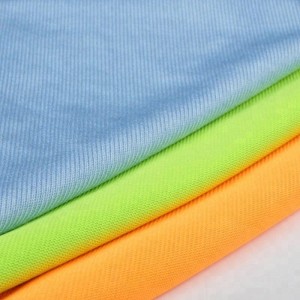 Microfiber Orange Glass Towel Lint Free Glass Towel Glass Cleaning Cloth-E
