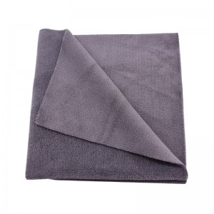 ຄຸນະພາບສູງແລະລາຄາຖືກ microfiber warp knitted towel microfiber ຜ້າສະອາດ-E