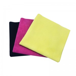Microfiber all purpose home cleaning cloth with different colors -C