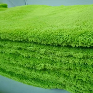 40*60cm edgeless microfiber Coral Fleece Towels car drying towel-E