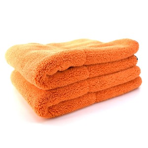 800gsm double layers plush microfiber towel