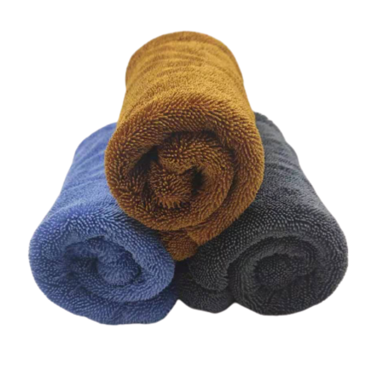 Bottom price Top 5 Car Drying Towels - 40x40cm microfiber twisted drying towel – Jiexu