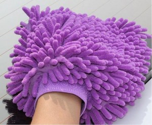 Big discounting China Cleaning Gloves Car Auto Microfiber Wash Mitt-C