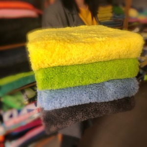 PriceList for Car Wash Towels Amazon - Microfiber Edgeless Plush Towel Car Detailing Cleanint Cloth Set -c – Jiexu