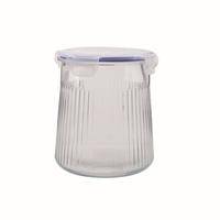 Glass Food Storage Container With BPA Free PP Lid