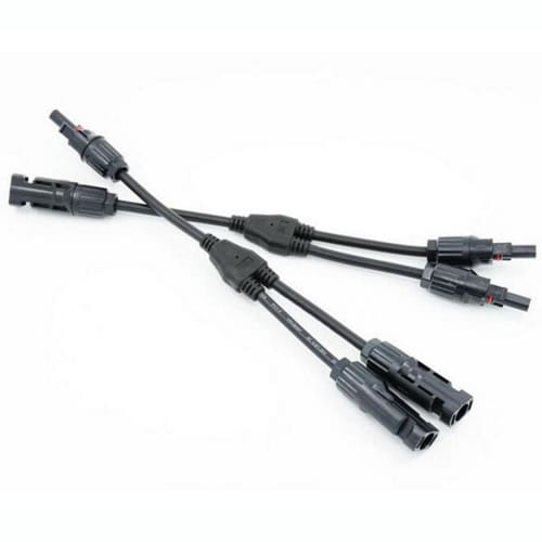 Y3 Style MC4 compatible Solar Cable Connector Set