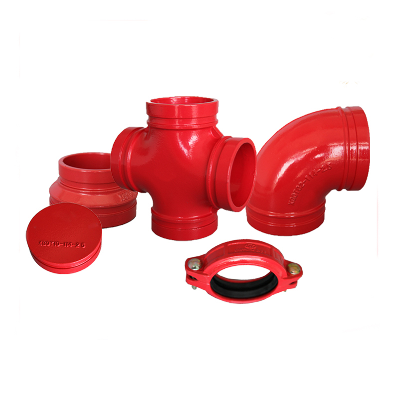 ductile iron pipe fittings drawings pipe fittings manufacturer - China
