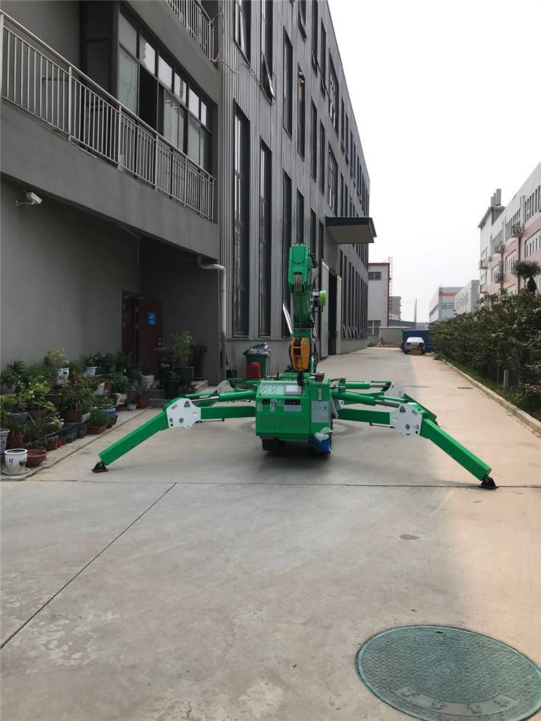 KB3.0 mini crawler crane with custom-made green color Featured Image