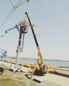 Off-road 3 tons spider crane — KB3.0