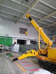 Big crane 5 tons construction works