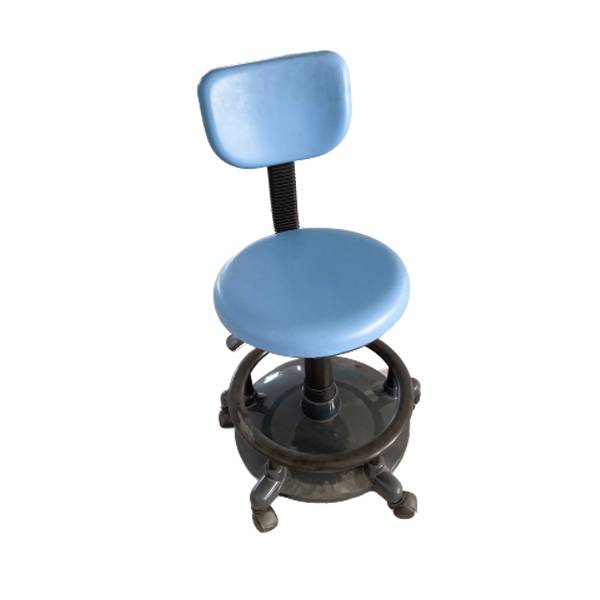 PU Leather Foam Hospital medical doctor stool chair -3