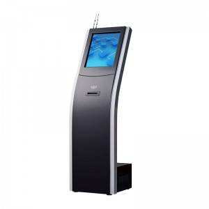 Self-Service Queue Kiosk Number Call 17 Inch Queue Management System Machine na May Receipt Printer