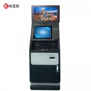 KER Dual Screen 19” 23,6” Hotel automat de check-in