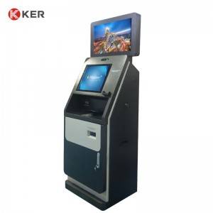 KER Dual Screen 19-inch 23,6-inch hotel-zelf-incheckmachine