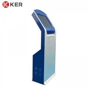 KER-T001A 17 Inch Floor Standing Self-Service Information Inquiry Kiosk Interactive Information Touch Screen Kiosk