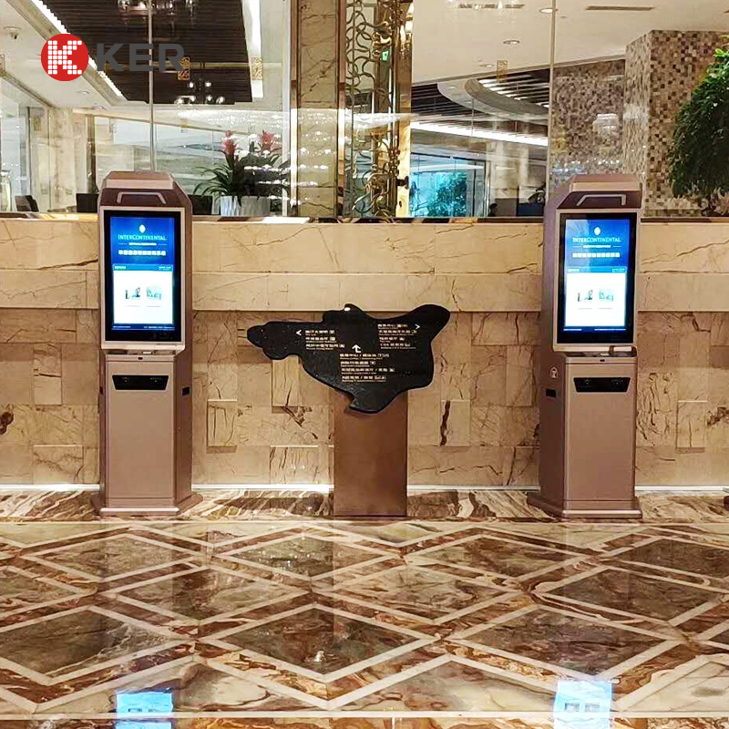 Self-service Touch All-in-one Kiosk Enhance Hotel Image