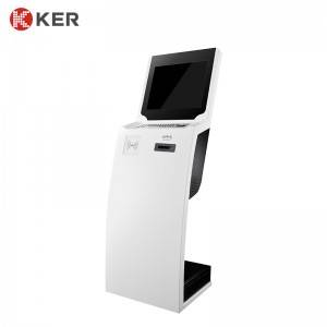 KER-T008A 21,5-palcový kapacitný dotykový informačný kiosk dotykový samoobslužný dopytovací stroj