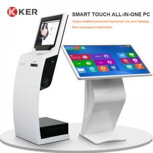 High definition China Portable Movable Android Ad Player Information Kiosk for Shopping Mall Use