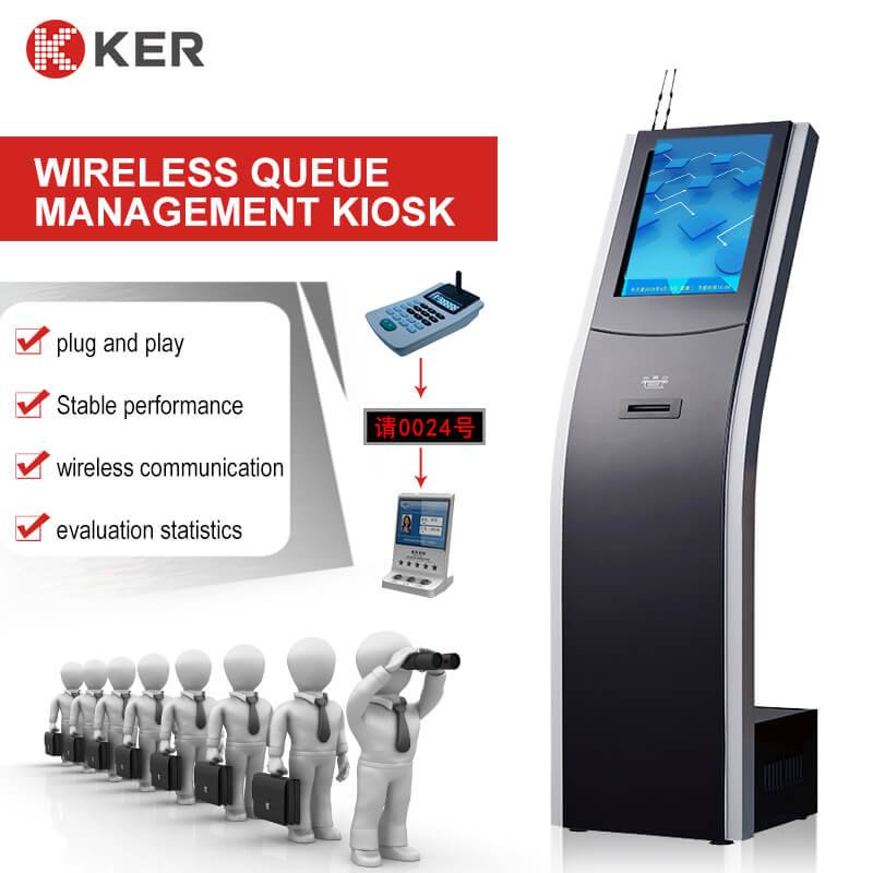 Wireless queue management kiosk Featured Image