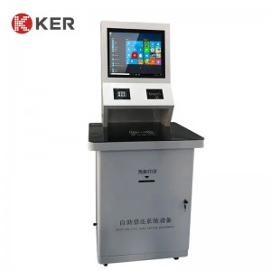Rfid Library Automation Management Books Books Check In / Out Self Service Kiosk Machine Self-Scanning Library Kiosks