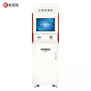 China Equipment Manufacturer Multifunction Self Service Kiosk bank card terminal without fresh