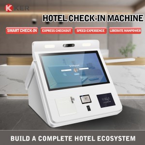 Windows Self Service Check In And Check Out Terminal Multifunction Self Service Terminal