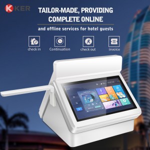 Hotel Check In Passport Scanner Kiosk Android Self Service Check In And Check Out Terminal Self Service Terminal