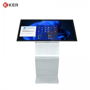 32″ 43″ 49″ 55″65″ Touch Screen Industrial Pc Self Service Terminal Standing Floor Self Service Query Kiosk