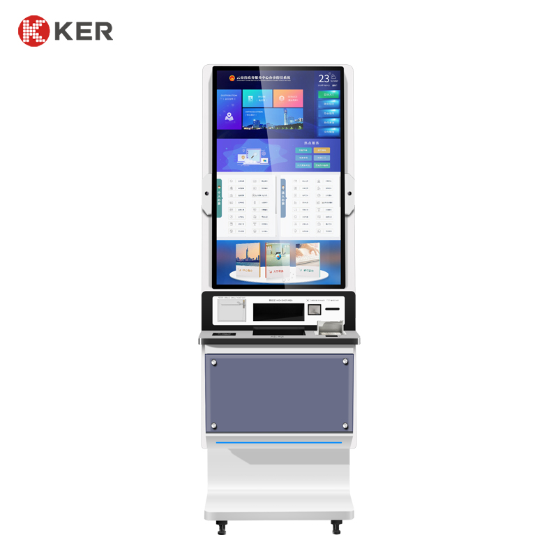 2019 wholesale price Interactive Tv Touch Screen Smart Whiteboard - Stand Interactive Information Pc All In One Panel Self Service Print Terminal Kiosk – Chujie
