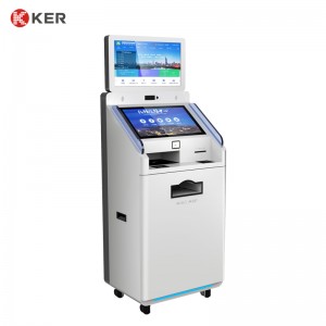 High Quality 23.8 Inch Quickly Scan Print 4G Lcd Self Service Report Print Terminal